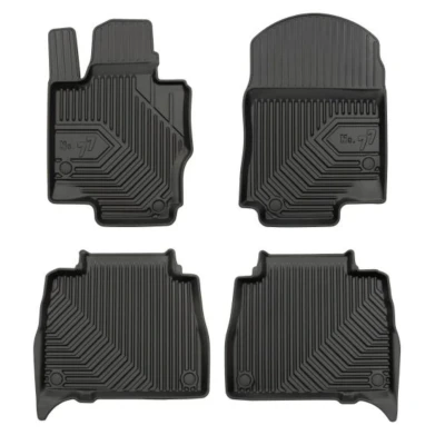 Afbeelding van FROGUM No. 77 77408180 Vloermatset Rubber voor en achter 4 Zwart Op maat gemaakt MERCEDES BENZ: GLE