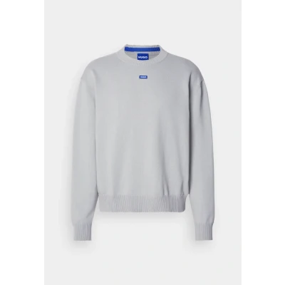 Afbeelding van HUGO SAN Casey Trui, Heren, Maat: XXL, Open grey
