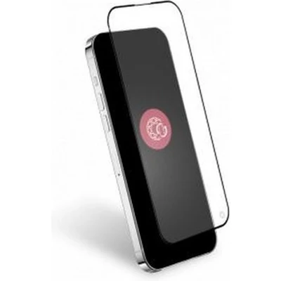 Afbeelding van Force Case, Beschermende Folie Geschikt voor Apple iPhone 15 Pro Max Verreganique Incurvé 2.5D, Zwart