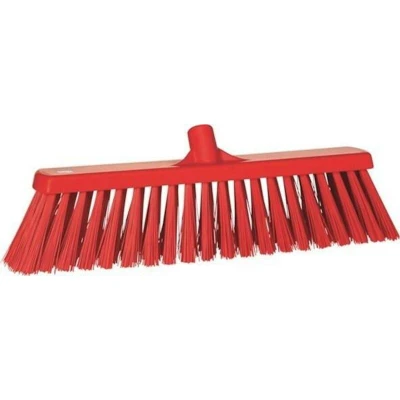 Image de VIKAN 29204 balai, 530 mm, polyester, dur, rouge 2920/4
