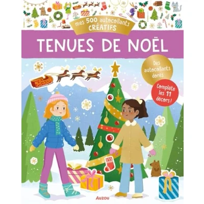 Afbeelding van TENUES DE NOEL 500 AUTOCOLLANTS CREATIFS