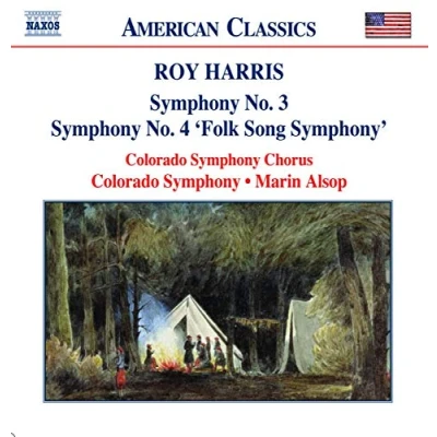 Afbeelding van Colorado Symph. Orch + Choir Harris: Symphony No.3 &amp; 4 (CD)