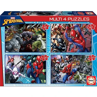Image de Puzzle Educe Ultimate Spider Man Multi 4 en 1