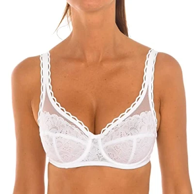 Image de Playtex soutien gorge classique à armatures recyclées avec en dentelle x1, Blanc., 95B