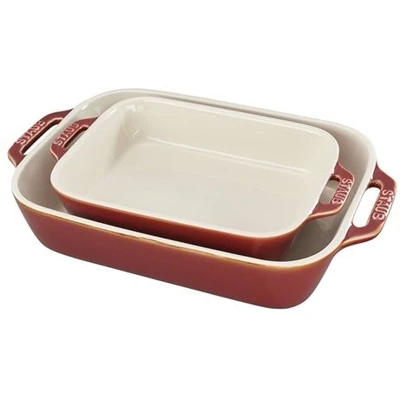 Afbeelding van Staub Ovenschaal Set 2 stuk Copper