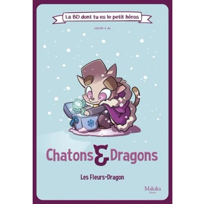 Image de Chatons et dragons Les Fleurs Dragon