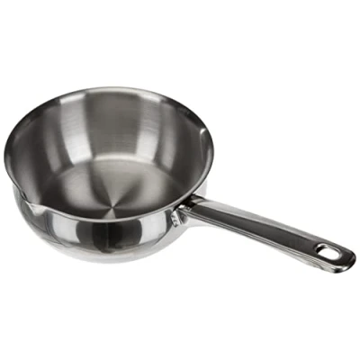 Image de Ibili 665318 casserole bombée avec bec verseur prisma 18 cm en inox 18%