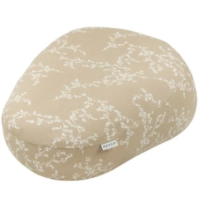 Afbeelding van Meyco Baby Branches relaxhoes voor voedingskussen sand