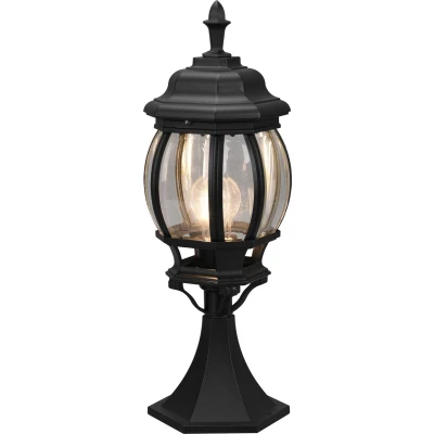 Afbeelding van TRIO ELVO Paalverlichting Zwart mat excl. 1x E27 4W Buitenverlichting IP23