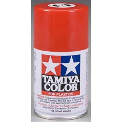 Afbeelding van TAMIYA 85008 TS 8 100 ml spuitverf, Italiaans rood, glanzend, voor kunststof modellen, modelbouw en knutselaccessoires, (1 stuk)