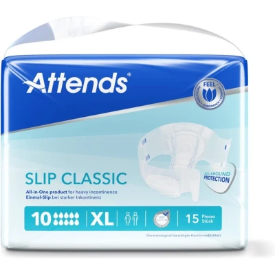 Afbeelding van Attends Slip Classic 10 XL 1 pak van 15 stuks