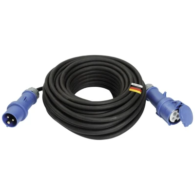 Afbeelding van AS Schwabe 63280 Stroom Verlengkabel 32 A 5 m H07RN F 3G 6 mm²