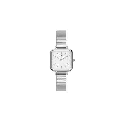 Afbeelding van Daniel Wellington Quadro Studio 22X22MM Watch Horloge silvercoloured, Maat: 22, Silver coloured