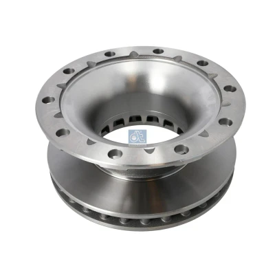 Afbeelding van DT Spare Parts 10.14104 Remschijf Achteras 377 45 10 335 interne ventilatie
