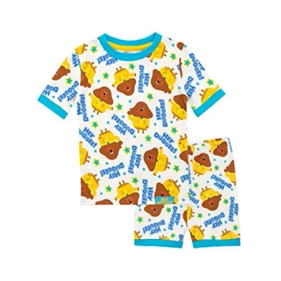 Afbeelding van Hey Duggee pyjama set voor jongens, Wit.