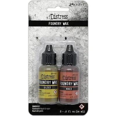 Afbeelding van Ranger Tim Holtz Distress Foundry Wax kit 1 TDAK80435 (04 22)