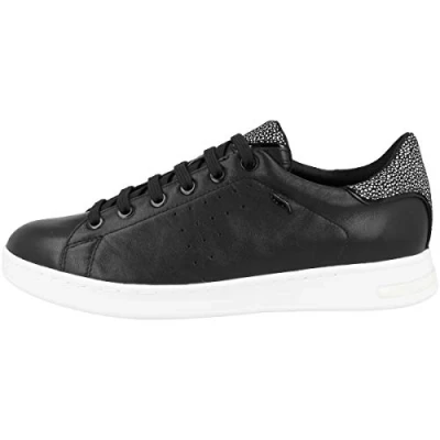 Image de Geox Femme D Jaysen Baskets, Noir 37 EU