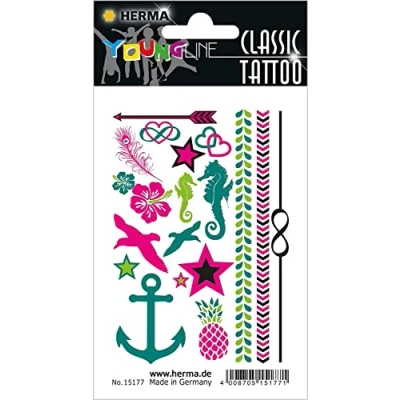 Afbeelding van HERMA 15177 Classic Tattoo Colour summer feeling