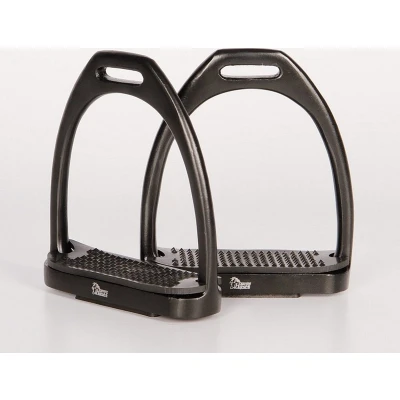 Afbeelding van Harry&#039;s Horse Beugels Aluminium Zwart 11cm