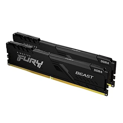 Image de Kingston FURY Beast DDR4 DIMM Memory 3200 MHz 32 Go 1 G x 8 (2 16 Go)