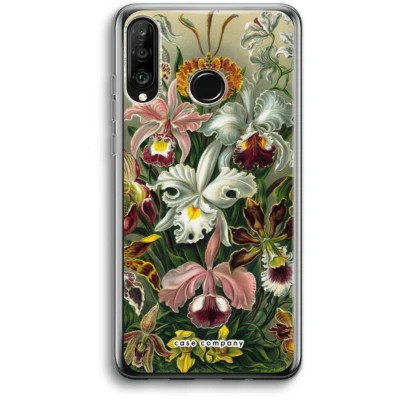 Afbeelding van Case Company® hoesje geschikt voor Huawei P30 Lite Haeckel Orchidae Soft Cover Telefoonhoesje Bescherming aan alle Kanten en Schermrand