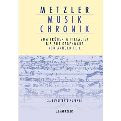 Afbeelding van Metzler Musik Chronik