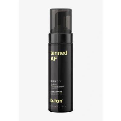 Afbeelding van b.tan Tanned AF SELF TAN Mousse Zelfbruiner, Maat: 200 ml,