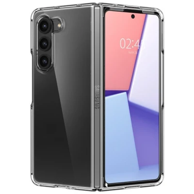Afbeelding van Spigen Crystal Hybrid Backcover voor de Samsung Galaxy Z Fold 5 Transparant