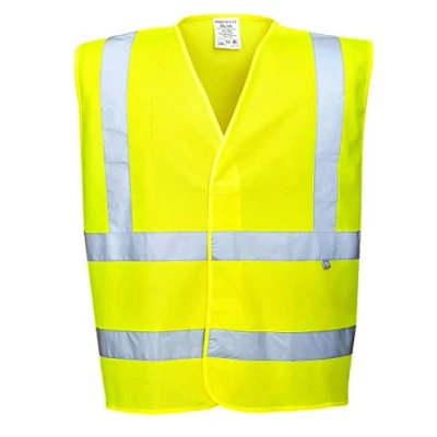 Afbeelding van Portwest Veiligheidsvest, maat: 4X/5X, kleur: geel, FR75YER4X/5X