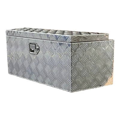 Afbeelding van Disselbox aluminium 900x300x350mm kofferslot Novio Disselboxen BouwmanAanhangwagens.nl