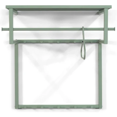 Afbeelding van Spinder Design RIZZOLI Wandkapstok Dusty Green