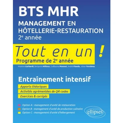 Image de BTS MHR Management en Hôtellerie Restauration 2e année