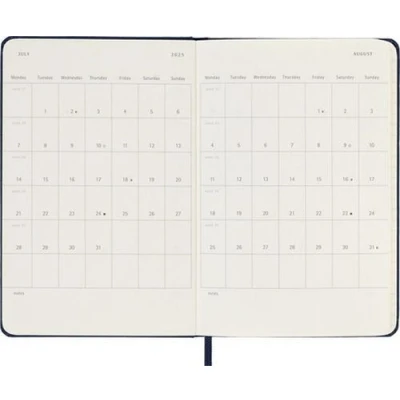 Image de Agenda civil semainier de poche Moleskine Couverture Rigide Bleu Saphir