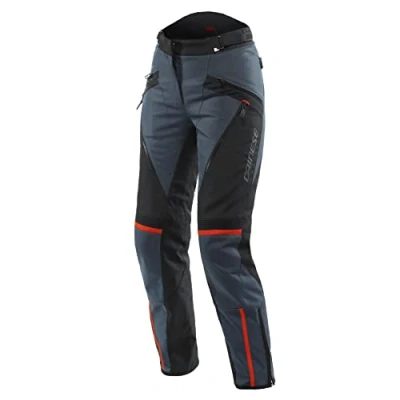 Afbeelding van Dainese Tempest 3 D Dry Lady Pants Ebony Black Lava Red 42 Maat Broek
