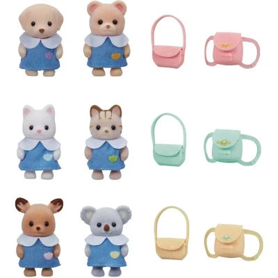 Afbeelding van Sylvanian Families 5672 NurseryPlaymates fluweelzachte speelfiguren