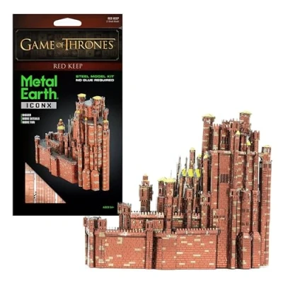 Afbeelding van METAL EARTH Iconx Red Keep