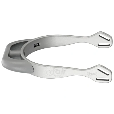 Image de Sprenger Eperons Fairrider Half Flat Argent/Argent 20mm