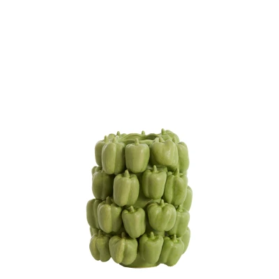 Afbeelding van Light &amp; Living Vaas BELLPEPPER 23.5x23x32.5cm Groen
