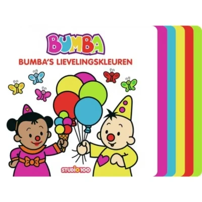 Afbeelding van Bumba kartonboekje bumba&#039;s lievelingskleuren