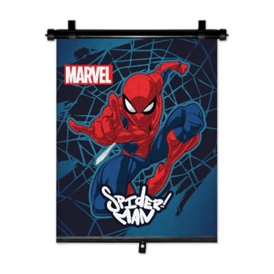 Afbeelding van Spiderman Auto Zonnescherm / Rolgordijn 5902308593282