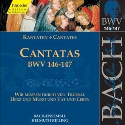 Afbeelding van Bach Ensemble, Helmuth Rilling J.S. Bach: Cantatas Bwv 146, 147 (CD)