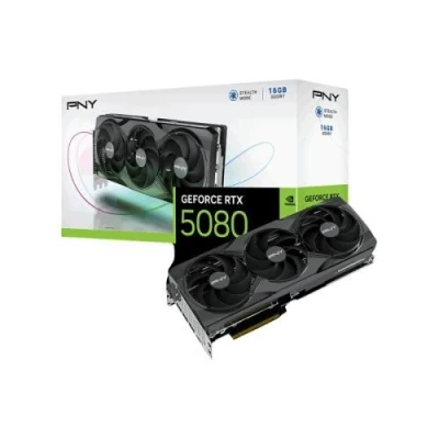 Image de PNY Carte Graphique GEFORCE RTX™ 5080 16Go Triple Fan DLSS 4