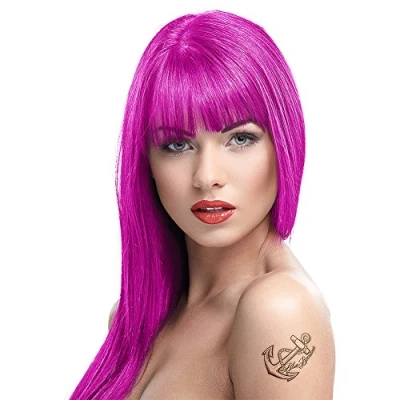 Afbeelding van 2 x Crazy Color semi permanente haarkleuring van Renbow 100 ml Pinkissimo 42