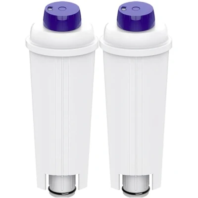 Afbeelding van Set van 2 waterflters voor DeLonghi DLSC002 koffiezetapparaat De&#039;Longhi ECAM, ETAM, EC, BC Series