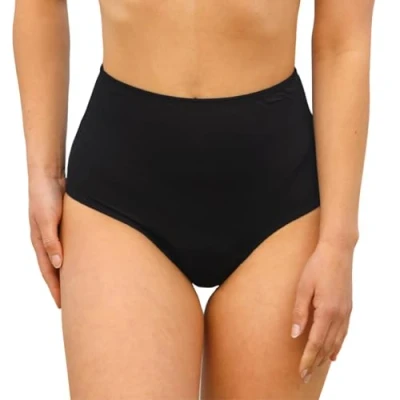 Afbeelding van MYLILY® menstruatiebadpak voor dames menstruatieslip zwembad menstruatiebadpak, zwart.