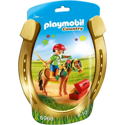 Afbeelding van Playmobil Pony om te versieren &quot;Bloem&quot; 6968