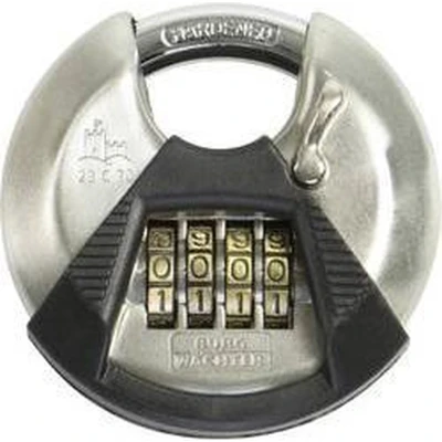 Afbeelding van Burg Wächter 23 C 70 SB Hangslot Zwart Cijferslot