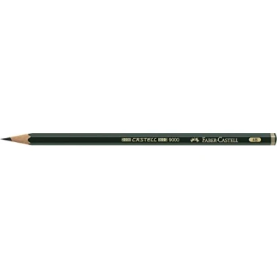 Afbeelding van Faber Castell B 9000 4B blister met 1 grafietpotlood, hardheid