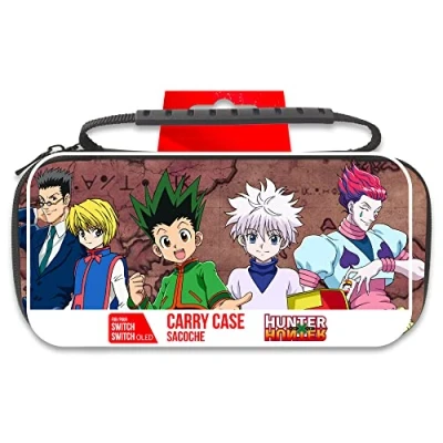 Image de Sacoche de transport Slim avec poignée Freaks And Geeks Hunter X pour Nintendo Switch/Nintendo Switch modèle OLED