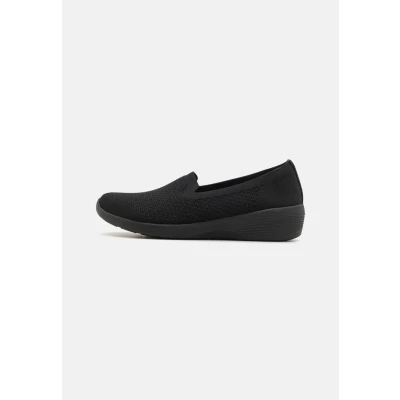 Afbeelding van Skechers ARYA Sneakers laag, Dames, Maat: 37, Black Textiel